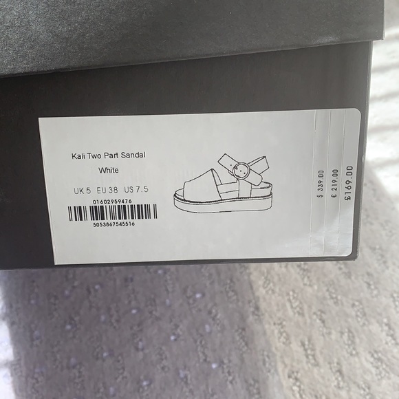 Whistles UK two part sandal - Picture 6 of 6